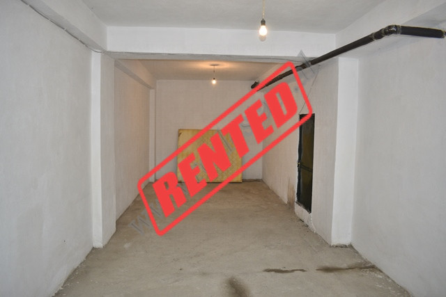 Garage space for rent in Shefqet Musaraj street in Tirana, Albania.
The surface of the space is 42 