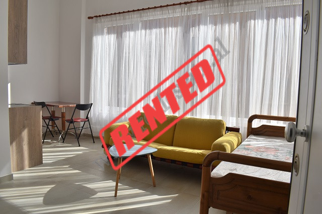 Studio for rent in Dibra Street, very close to the Shkolla e Bashkuar, in Tirana, Albania.
The apar