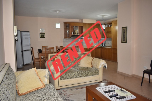Two bedroom apartment for rent near the Dinamo Stadium on Sulejman Delvina street.
The apartment is