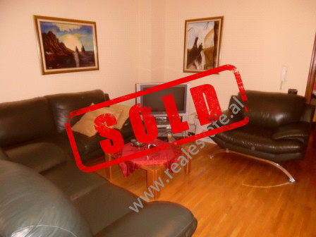 Two bedroom apartment for sale in Prokop Myzeqari in Tirana.

The apartment is located on the 5th 