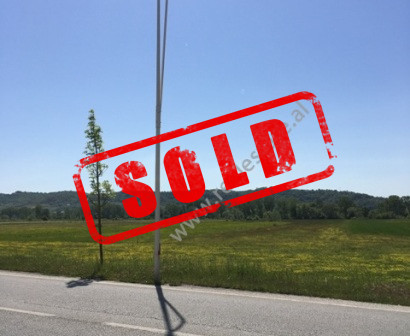 Land for sale in Tirana-Rinas highway near Nene Tereza Airport.

The land has a surface of &nbsp;1