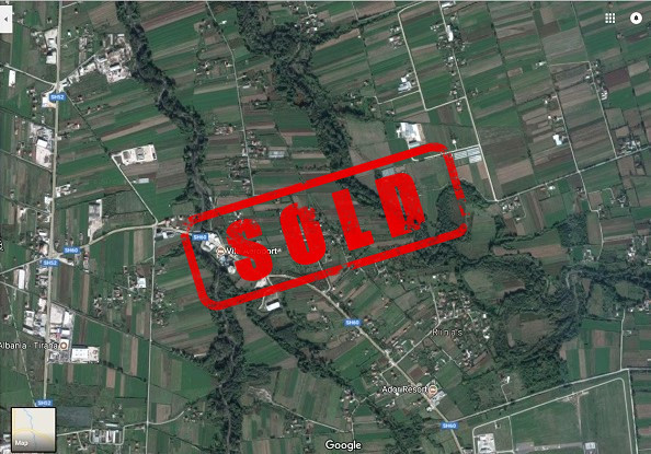 Land for sale near Rinas village, very close to International Airport of Albania.&nbsp;

The land 