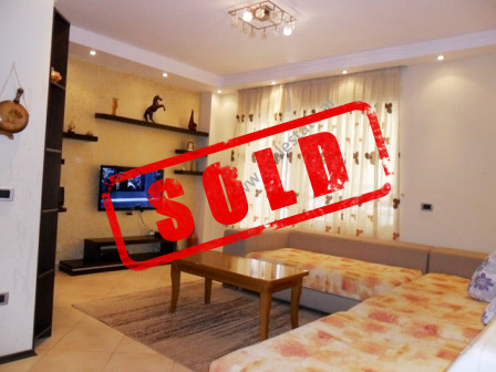 Two bedroom apartment for sale in Kolombo Street in Tirana.

It is located on the 4th floor of a n