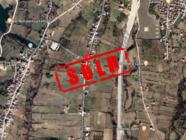 Land for sale near Farke-Surrel Street in Tirana.

It is located near on the side of the main stre