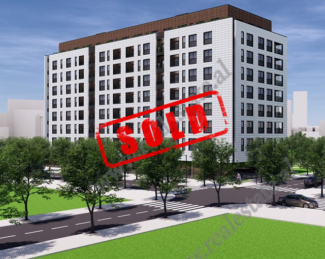 Three bedroom apartment for sale in Filip Jano street, near the Bulevardi i Ri area in Tirana, Alban